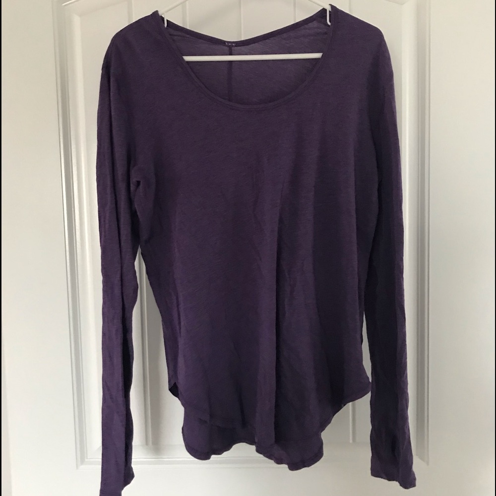 Lululemon dark purple longsleeve